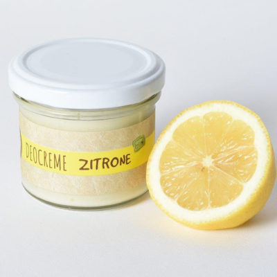 Zitronen Deocreme
